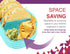 Fiesta Taco Plate - Arrow Home Products 12 Pack, BPA Free Plastic, Includes 3 Taco Holders