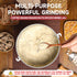 MELVTATA 350g 1500W Grain Grinder Electric Spice Grinder High-Speed Stainless Steel Flour Mill Suitable