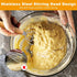 2-Pack Danish Dough Whisk, 13-Inch Bread Whisk with Stainless Steel Ring for Sourdough, Pizza, Pastry, and Cookies
