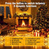 33FT Nisocy LED String Lights Outdoor Waterproof Warm White Fairy Lights with Plug, Connectable Christmas Tree Lights
