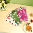 TaiPal Set 3 Handmade Wool Felt Cat Coasters - Adorable Cats - Shaped Drink Coasters,Non-Slip Cup Mats for Cat Loves