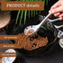 HANSGO 6 Pcs Asian Ceramic Soup Spoons, 6.5 Inch Long Handle Noodle Soup Spoons for Ramen Wonton