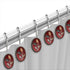 Popular Bath Aubury Collection Shower Hooks, Burgundy