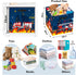 Set Closet Truck,11.8x11.8x11.8 Clastyle Cars Kid Storage Cube Organizer Clothes Cube Storage Bin Nursery Toddler Toy