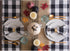 DII Jute Burlap Collection Table Runner, 14x72, Kitchen Tabletop with Middle Stripe Gray