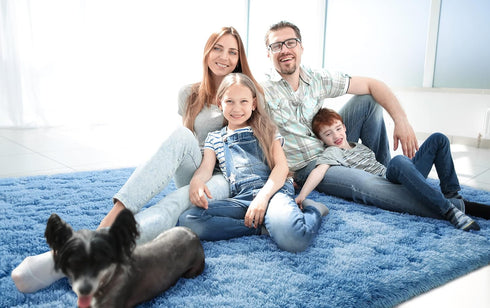 5.3x7.5 LOCHAS Ultra Soft Indoor Modern Area Rugs Fluffy Living Room Carpets for Children Bedroom Home Decor Nursery