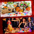 120 2 oz Uiifan Pcs Halloween Party Supplies Blood Bags for Juices Jelly Syringes Cups with Lids Pill Candy Bottles