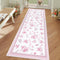 GarveeHome Runners for Hallways Non Slip, 2x6 Kitchen Runner Rug Pink and