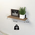 3 Sets DOLLFIO Floating Shelves, Wall Shelves, Wooden Floating Shelves for Wall Dcor, Wall Mounted Floating Bathroom