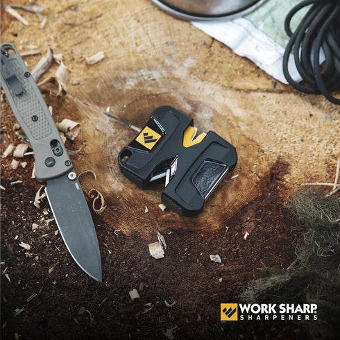 Work Sharp Portable Knife Sharpener, WSEDCPVT EDC, Black
