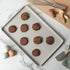 Martha Stewart Gallen 17 x 11 Inch Nonstick Carbon Steel Cookie Sheet, Cool Grey