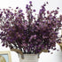 JAKY-Global 6 Bundle Babys Breath Fabric Cloth Artificial Flowers for Wedding Party Decoration (Autumn Purple)