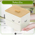 The Flow Box Co. Feminine Care Product Organizer - Tampon Holder and Pad Case for Bathroom Accessories