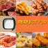 Numola 100 Pcs Air Fryer Liners, Disposable Parchment Paper, 8 Inch Perforated Sheets for Baking