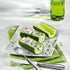 Triangle Ultra-Sharp Stainless Steel Fruit and Vegetable Corer with Two Cutting Widths