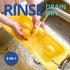 BLUE GINKGO Over the Sink Colander Strainer Basket, Wash Vegetables, Drain Pasta, Extendable Kitchen Essential