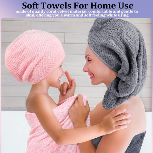 20 Set 5 5 10 Mixweer Pcs Bath Towel and Washcloths for Bathroom Includes Bath Towels Hand Towels Washcloths, Soft