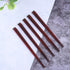 Antner 5 Pairs Hardwood Chopsticks, Japanese Style Reusable Hand-Carved Natural Wood with Gift Box