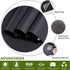 VELIMAX Static Cling Total Blackout Window Film Privacy Room Darkening Window Tint Black Window Cover 100% Light Blocking No Glue (17.7 x 118 inches) by VELIMAX