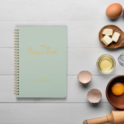 ZICOTO Aesthetic Blank Recipe Book - The Perfect Notebook to Organize Your Own Recipes