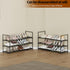 Saincustom 6 Closet, Tier Shoe Rack, Shoe Rack for Shoe Organizer for Entryway, Shoe Storage for Front Door Entrance