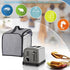 Toaster Cover with Base for 2 Slice Wide Slot, Dust Covers Compatible with Cuisinart 2 Slices