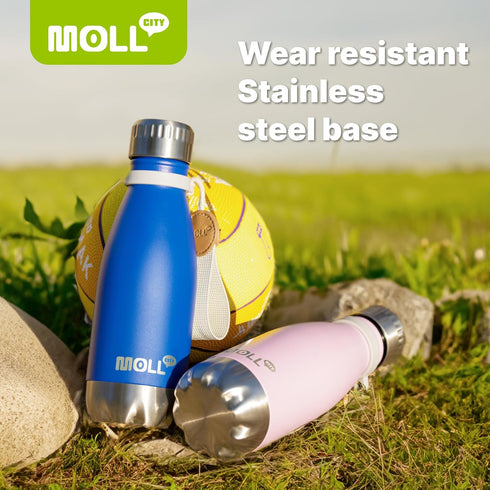Bottle-9 oz Kids Water Stainless Steel Vacuum Insulated Small Water Bottle for Kids,Cola Shape Sports Water Flask Leak