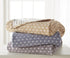 Sterling Creek Dawson Star Muslin Blanket Queen Three Layers Lightweight Breathable Cotton Gauzy Blanket for Adults