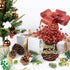 32 Pack 6.5 Inch VioletEverGarden Glitter Christmas Picks Christmas Berry Stems Red Artificial Berry Stems for Holiday