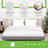 Queen Size Waterproof Mattress Protector - Four Seasons Essentials Cooling Viscose Bamboo Fitted Sheet Cover