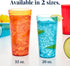 US Acrylic Café Plastic Reusable Tumblers, Set of 12, 32-ounce Iced-Tea Cups, BPA-free