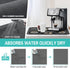Fun Coffee Mat 19inx12in - Absorbent Anti-Slip Coffee Bar Mat for Countertops, Dish Drying Mats for Kitchen