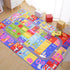 4x6 Kids Rug for Playroom Classroom, ABC Alphabet Numbers Play Toddlers Rugs, Learning Educational Bedroom Floor Mat