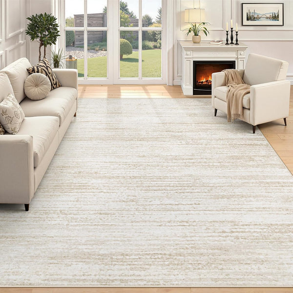 Area Rug 5x7 Living Room Rugs: Washable Modern Rug Non-Slip Soft Rugs