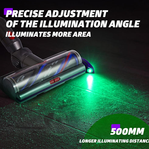 Vacuum Cleaner Dust Display LED, Compatible with Dyson & All Vacuum Cleaners,Reveal Microscopic Dust & Illuminate