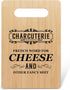 Charcuterie Board Kitchen Gift, Funny Cutting Board, Bamboo Chopping Board Present for Birthday Christmas, Kitchen Wall
