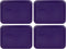 Pyrex 7210-PC 3 Cup Plastic Food Storage Lid, Purple - Made in USA, 4 Pack