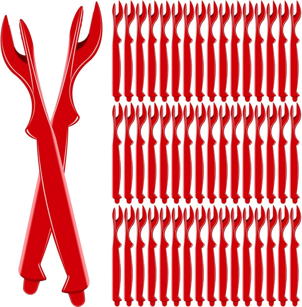 50Pcs Crab Legs Crackers - Crackers Picks Tools Set for Lobster, Crab,