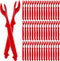 50Pcs Crab Legs Crackers - Crackers Picks Tools Set for Lobster, Crab,