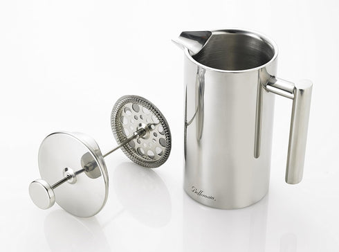 Bellemain French Press Coffee Maker with Extra Filters, 35 oz, Stainless Steel