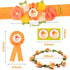 Little Cutie Citrus Maternity Sash, Orange Clementine Flower Crown, Mom to Be & Daddy to Be Corsage, Autumn Baby Shower