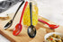 Small 7-Inch Slotted Serving Spoons, Pack of 4, Perfect for Olives, Pickles & Condiments, Sturdy & Versatile