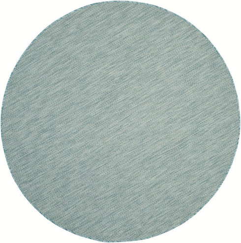 SAFAVIEH 2'7" x 5' Courtyard Accent Rug, Natural & Cream, Non-Shedding, Easy Care for Indoor/Outdoor
