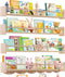 Dixryaus 34Inch Nursery Book Shelves Wall Mounted, Floating Book Shelf for Kids Coat