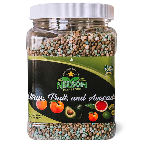 Nelson - Citrus Fruit & Avocado Tree Plant Food for In-Ground, Containers,