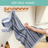 SALAS Sets 16" 26", 6 Packs, Kitchen Dish Towels for Drying Dishes, Large Cotton Kitchen Towels, Stripped Terry Dish