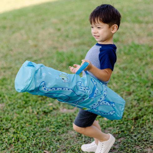 Packaging) Melissa & Doug Sunny Patch Flex Octopus Folding Beach Chair For Kids (Frustration-Free