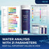AQUANEXO 21 125 20 2 Parameters, + Drinking Water Test Strips + x Coliform Bacteria Test, pH Test Strips, Water Tester