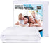 Utopia Bedding Waterproof Mattress Protector, Queen Size, Terry Cover 200 GSM, Fitted Style, White