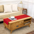 Solino Home Linen Red Table Runner 48 Inches - 100% Pure Linen